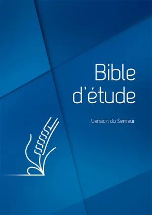 Bible d’étude, version Semeur, rigide bleue